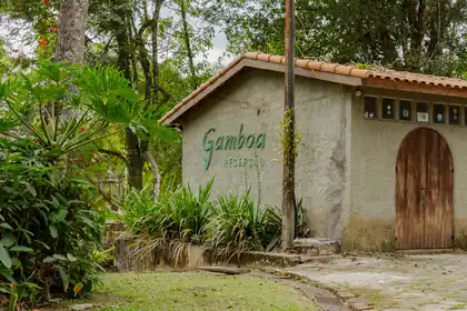 Recepção do Gamboa Eco Refúgio